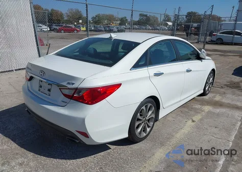 2014 Hyundai Sonata Limited 2.0T из США, поврежденный, VIN 5NPEC4AB2EH844796